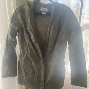 Dark Green Columbia Raincoat